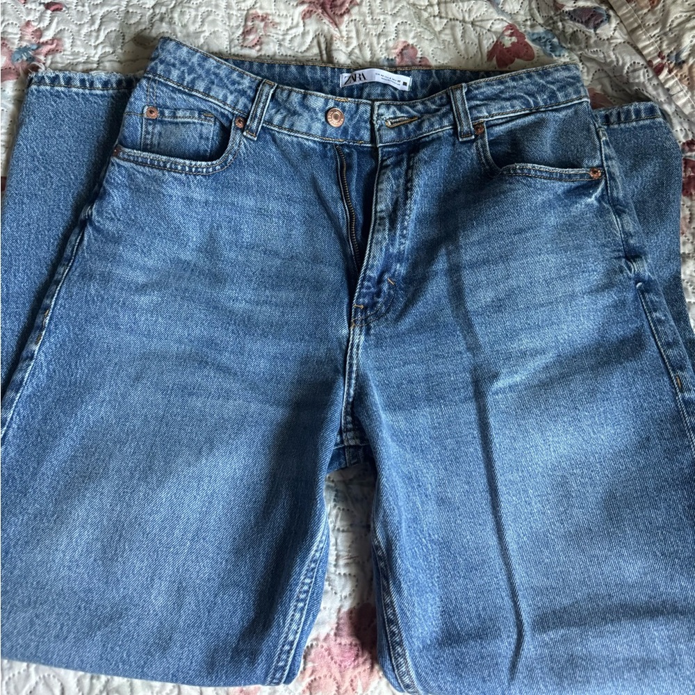 Zara straight leg jeans